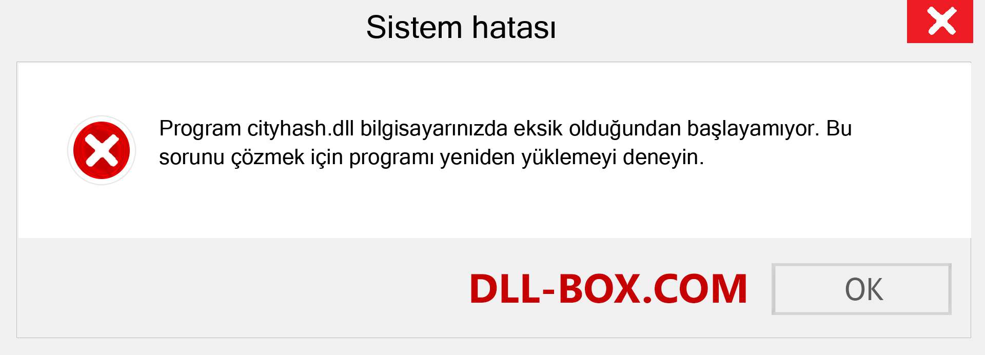 cityhash.dll dosyası eksik mi? Windows 7, 8, 10 için İndirin - Windows'ta cityhash dll Eksik Hatasını Düzeltin, fotoğraflar, resimler